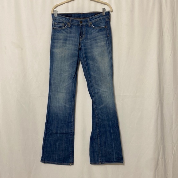 Citizens of Humanity  Elle 064 Jeans Low Bootcut Size 27 - Picture 2 of 7